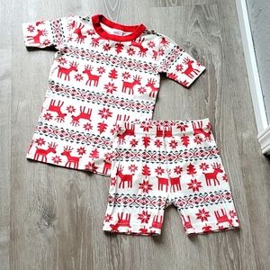 Hanna Andersson Short John pajama set